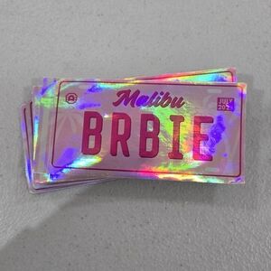 Malibu BARBIE Holographic Stickers